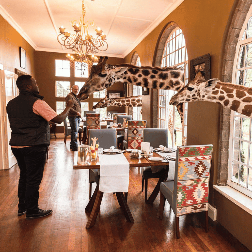 LXURI - Book Giraffe Manor on Tablet Hotels