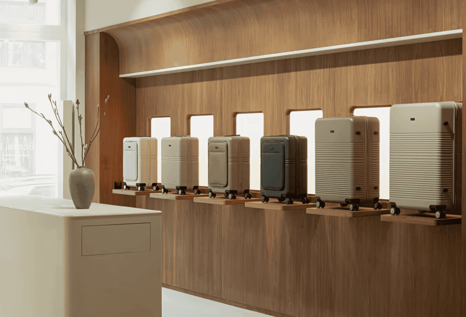 LXURI - Sustainable Luxury Luggage & Travel Bags from NORTVI