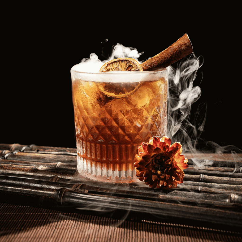 LXURI LIVING - The Vanilla Cinnamon Maple Whiskey Sour Cocktail Recipe