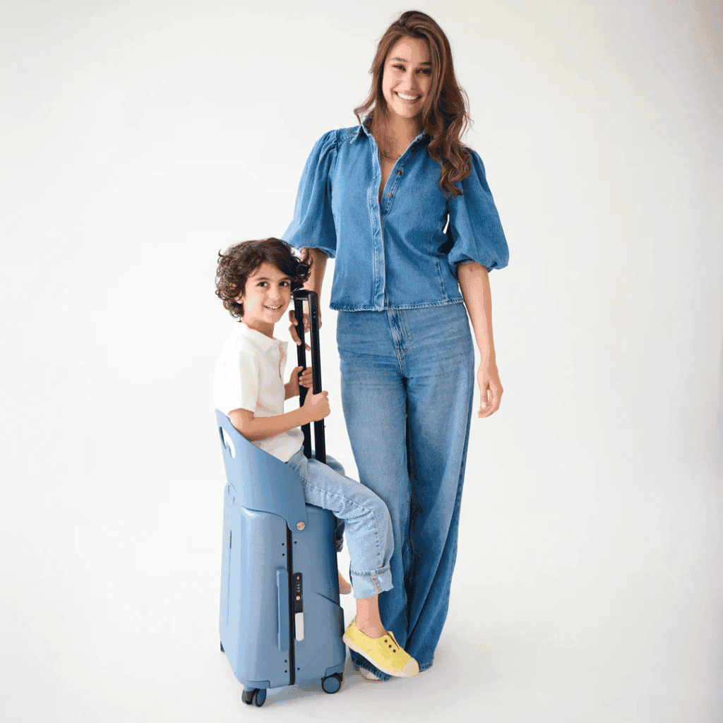 LXURI - MiaMily Ride-On Luggage: Comfort Meets Innovation