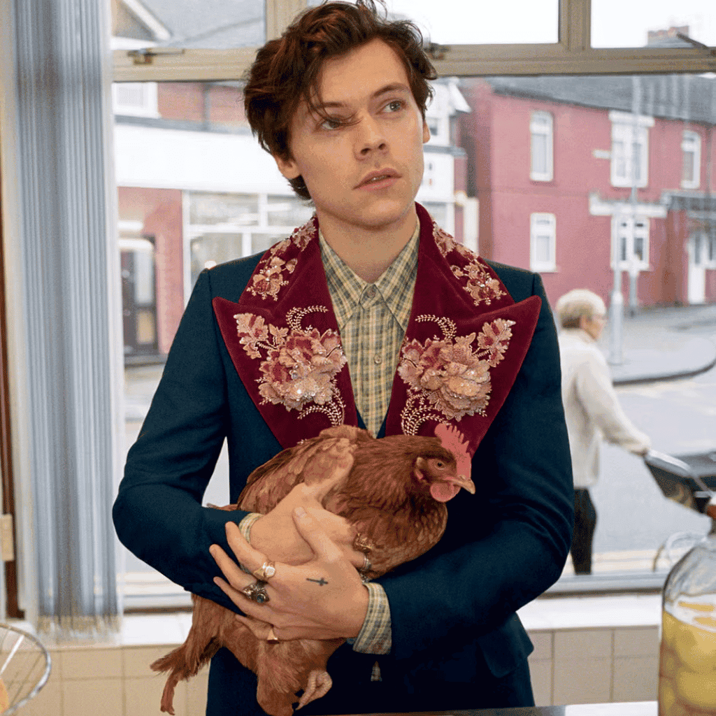LXURI - Cultural Influence and Industry Impact - Harry Styles in Gucci