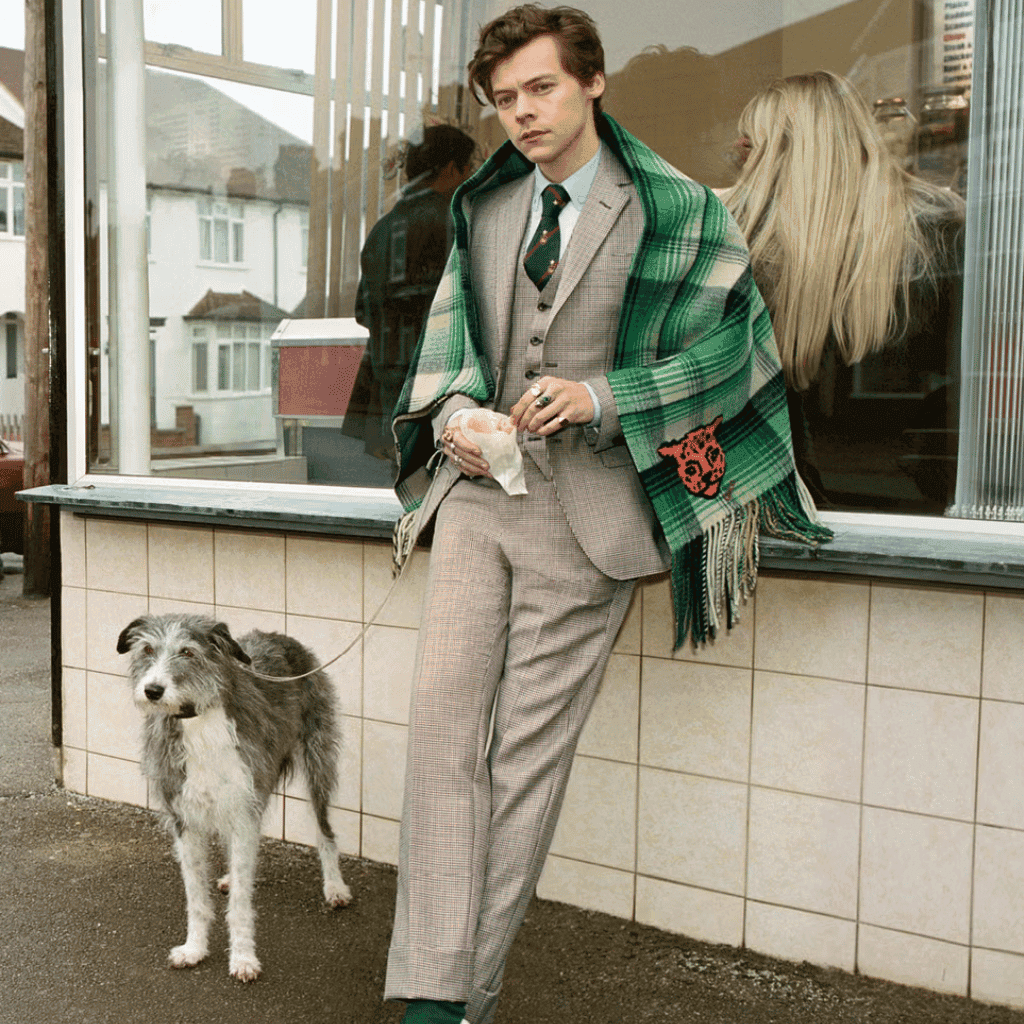 LXURI - Harry Styles - Designer Collaborations and Fashion Partnerships - Gucci