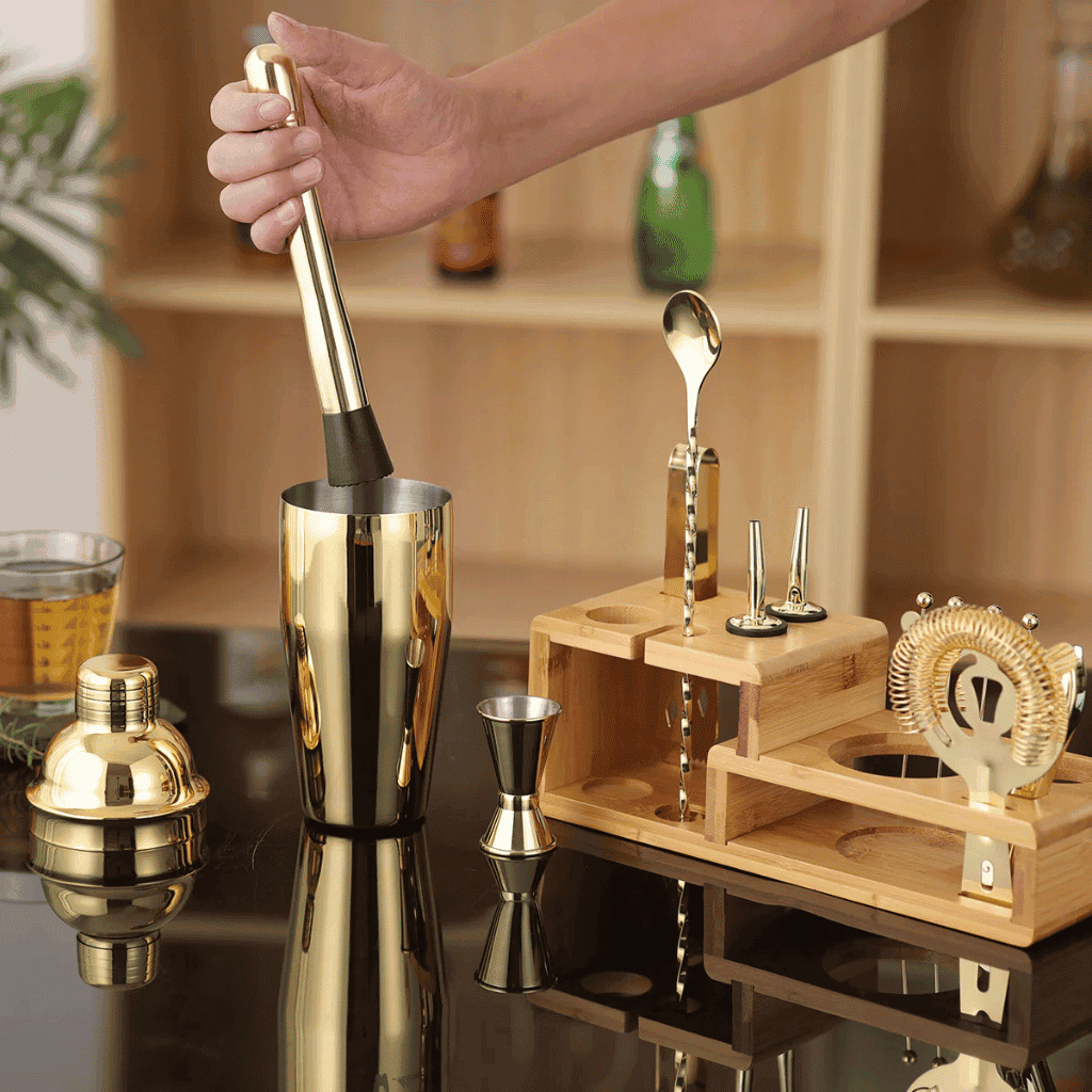 LXURI - Essential Bar Tools for At-Home Mixology from Sharper Image