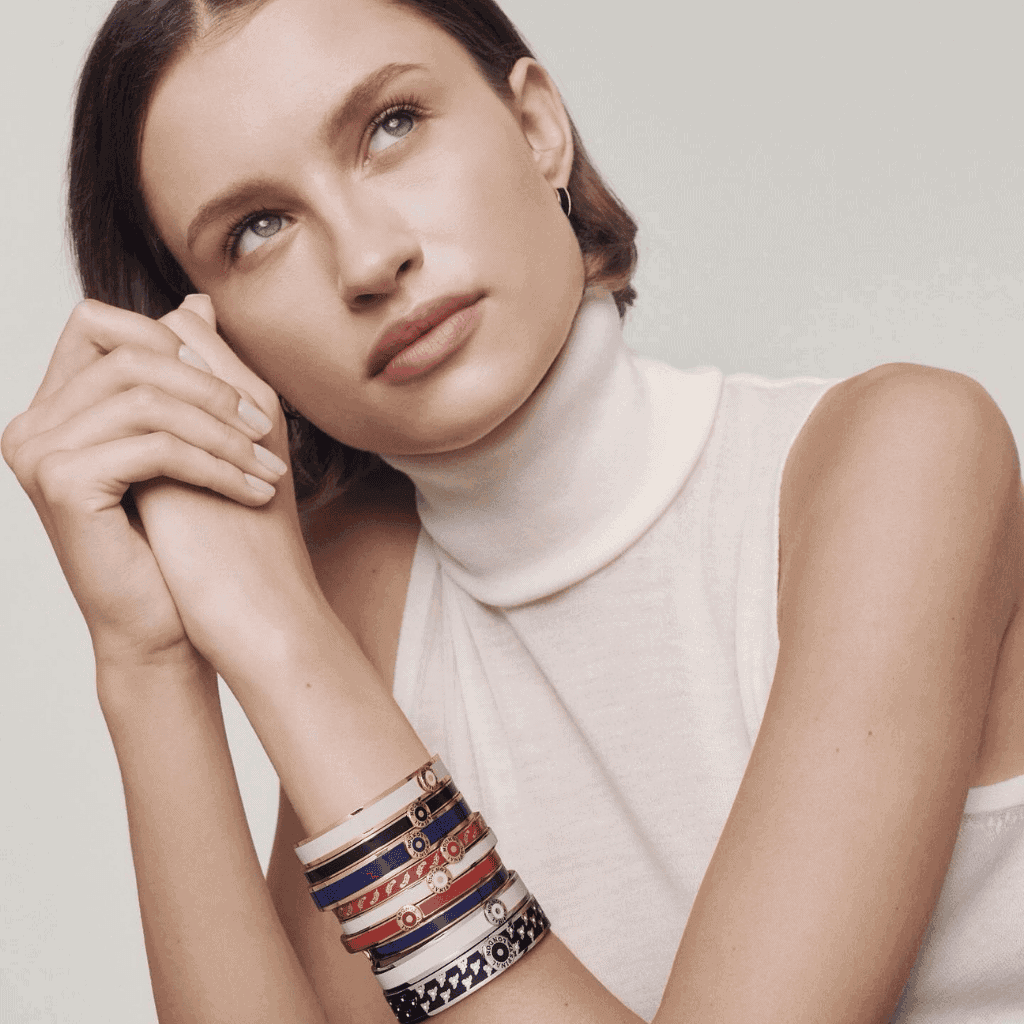 LXURI - Bangles: Sculptural Simplicity - Aspinal of London - Shop Today