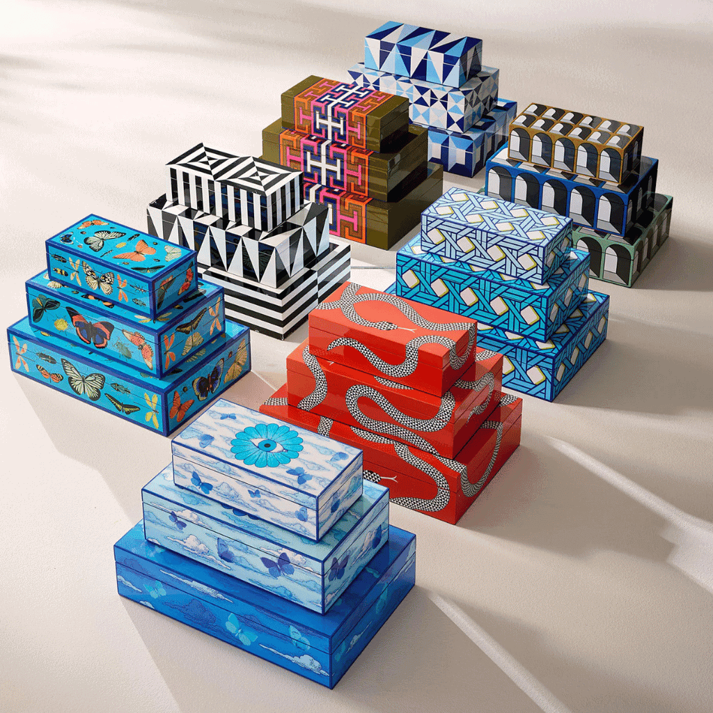 LXURI - Decorative Boxes: Beautiful Solutions for Hidden Storage by Jonathan Adler