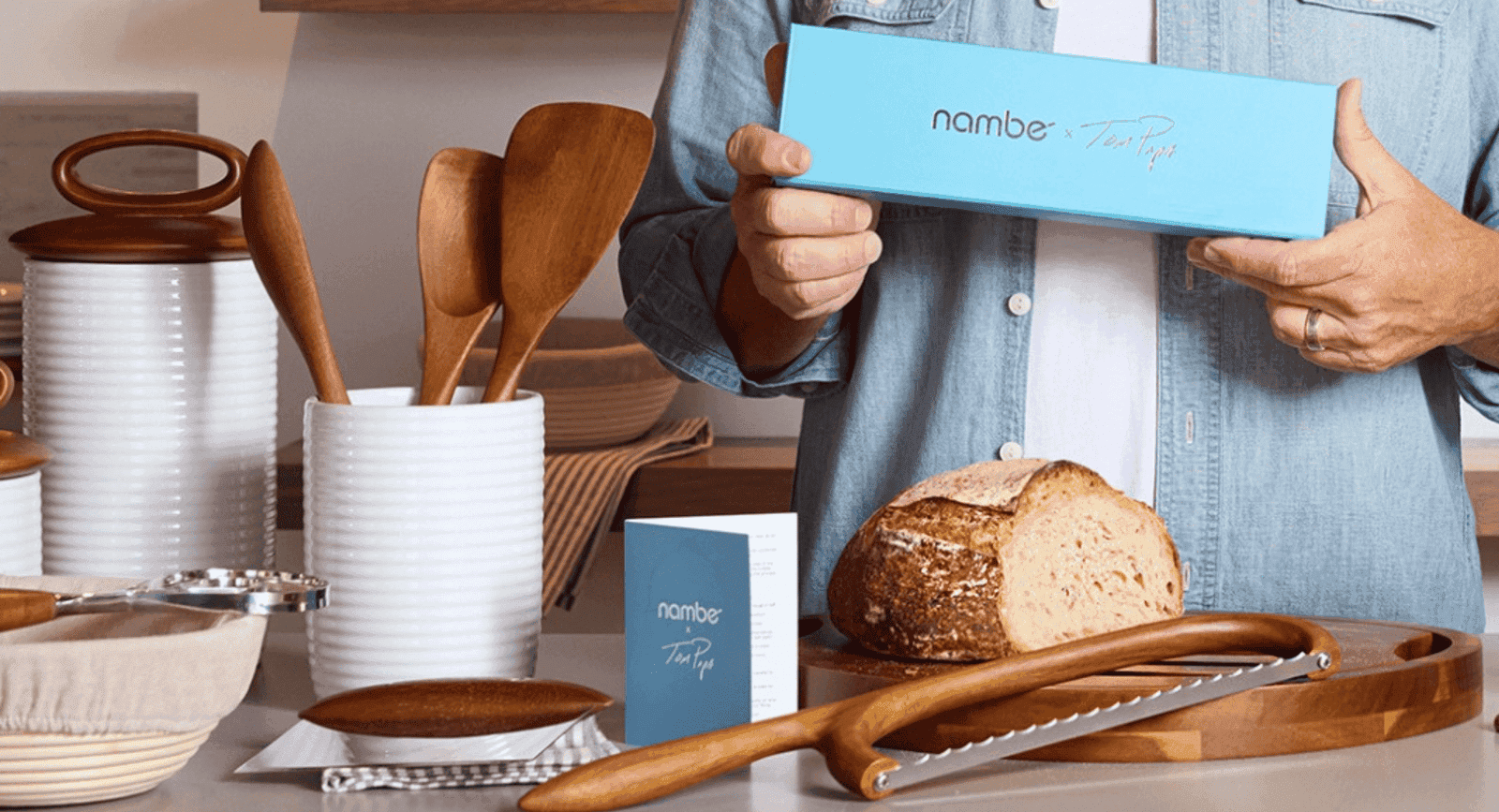 LXURI - Shop the Tom Papa Breaking Bread Collection at Nambé