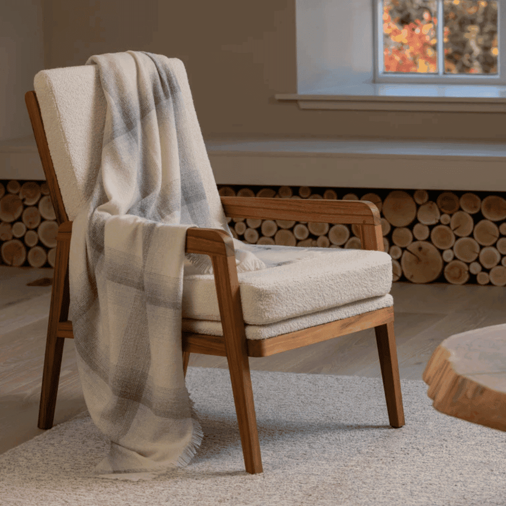 LXURI - Luxury Cashmere Throws: Effortless Style for Living Spaces by Johnstons of Elgin