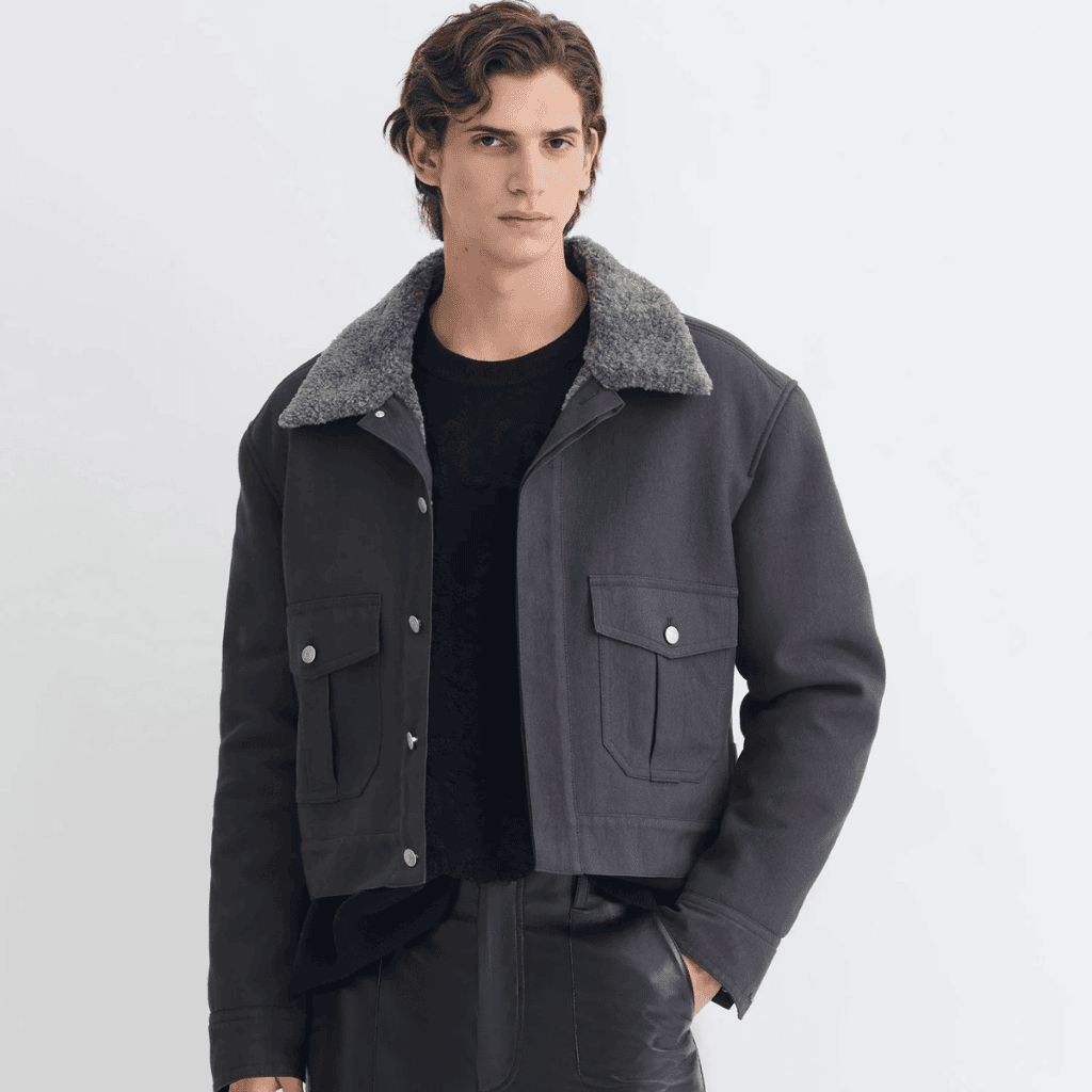 LXURI - Nanushka Men’s Outerwear: Elevated and Ethical
