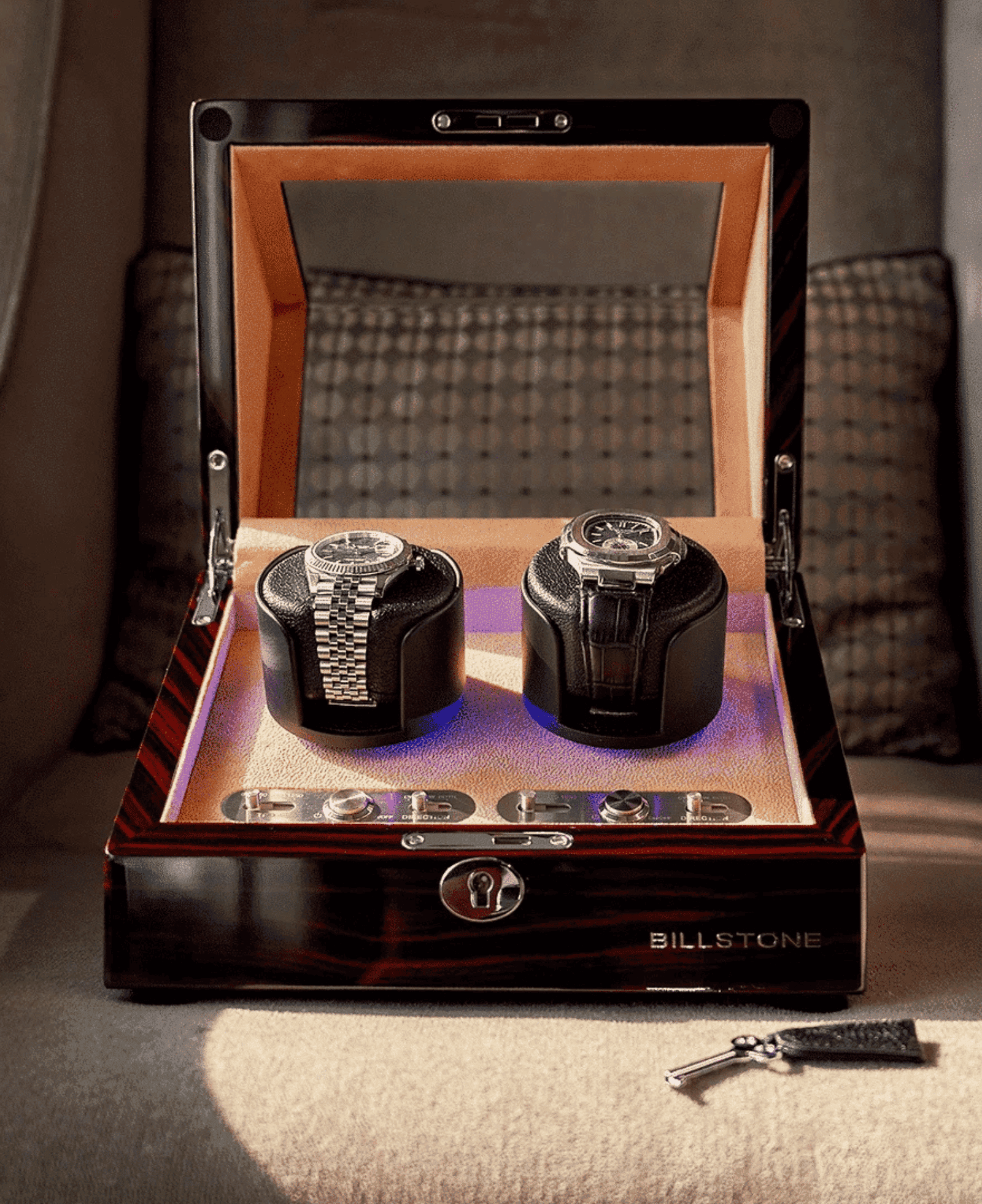 LXURI - Valentine's Day Gift Guide - Watch Winders by Billstone