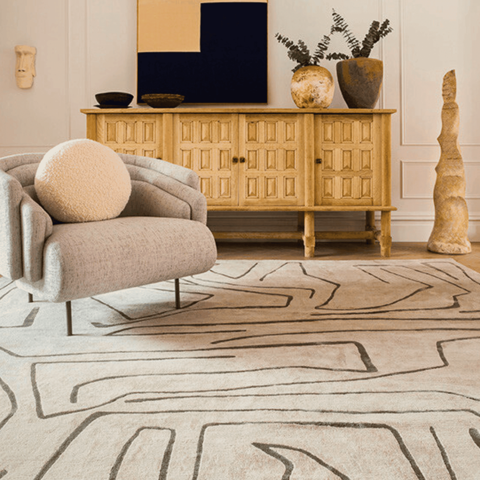 Explore The Rug Company Abstract Rugs | Interior Design Blog by LXURI