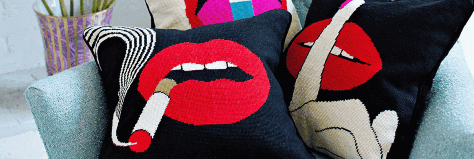 Jonathan Adler Pillows & Throws: Bold Design with Personality | LXURI Interior Design Blog Post