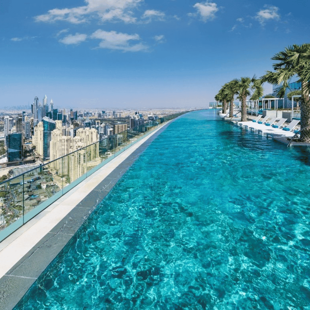 LXURI - Address Beach Resort - Roof Top Infinity Pool