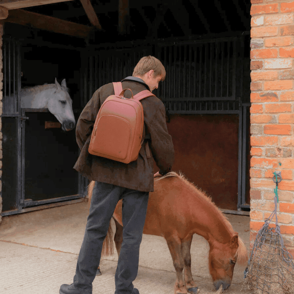 LXURI - Leather Backpacks: Refined Functionality