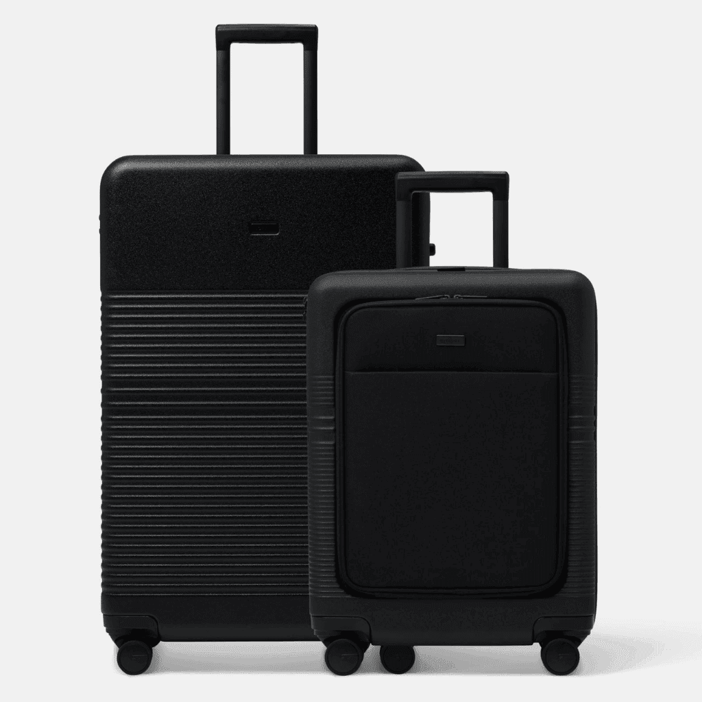 LXURI - The 2-Piece Suitcase Set: Streamlined and Smart