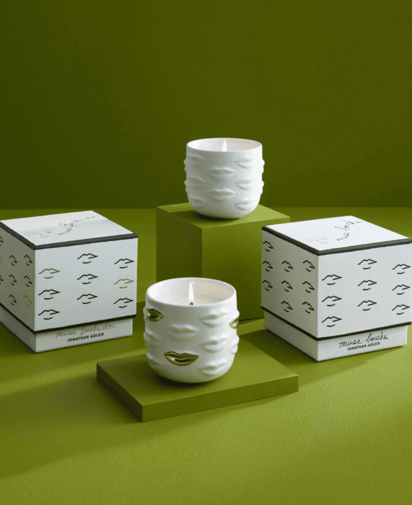 LXURI - Luxury Candles: Form Meets Function | The Muse Collection by Jonathan Adler