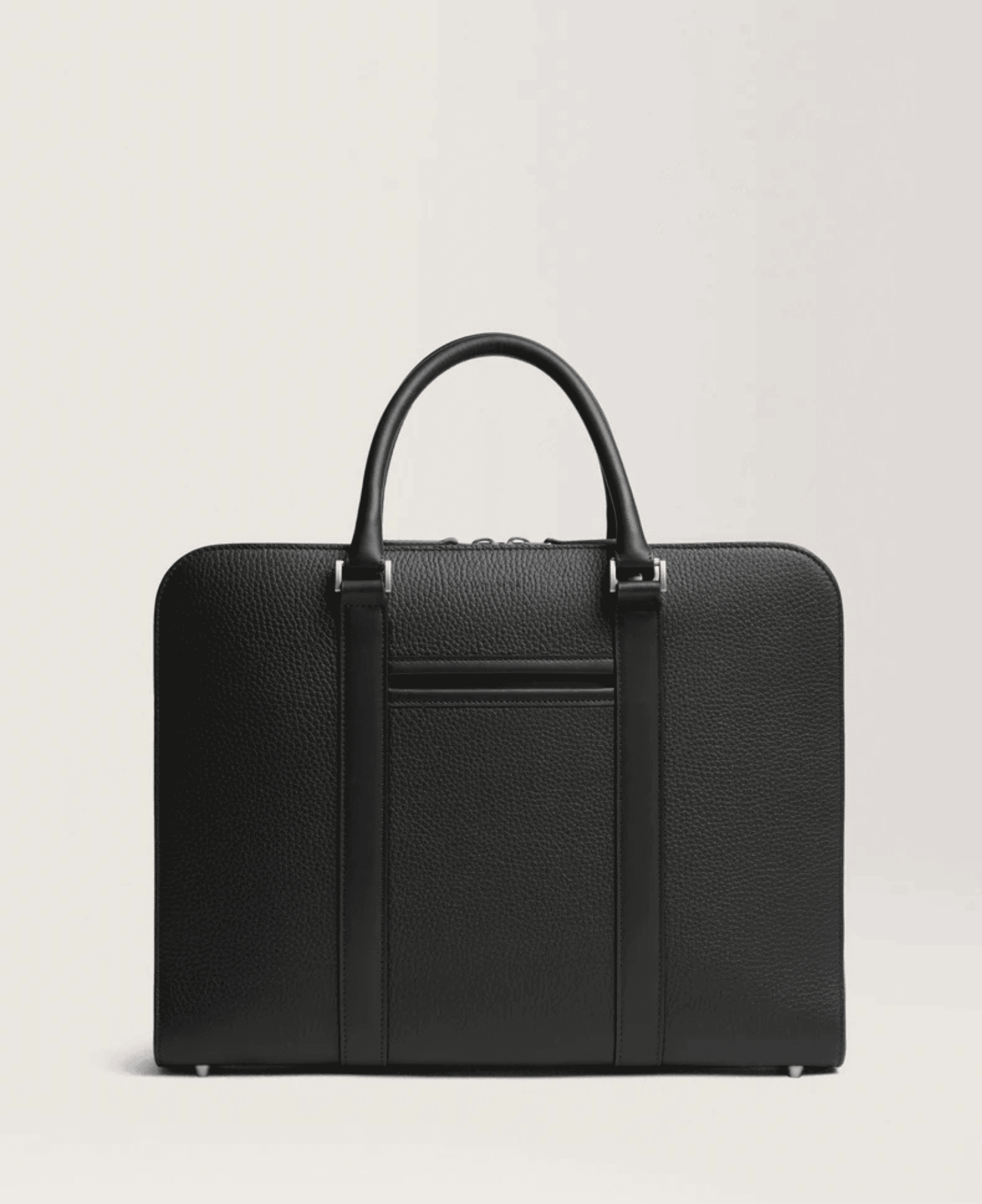 Carl Friedrik Grained Leather Bags | Black | LXURI 