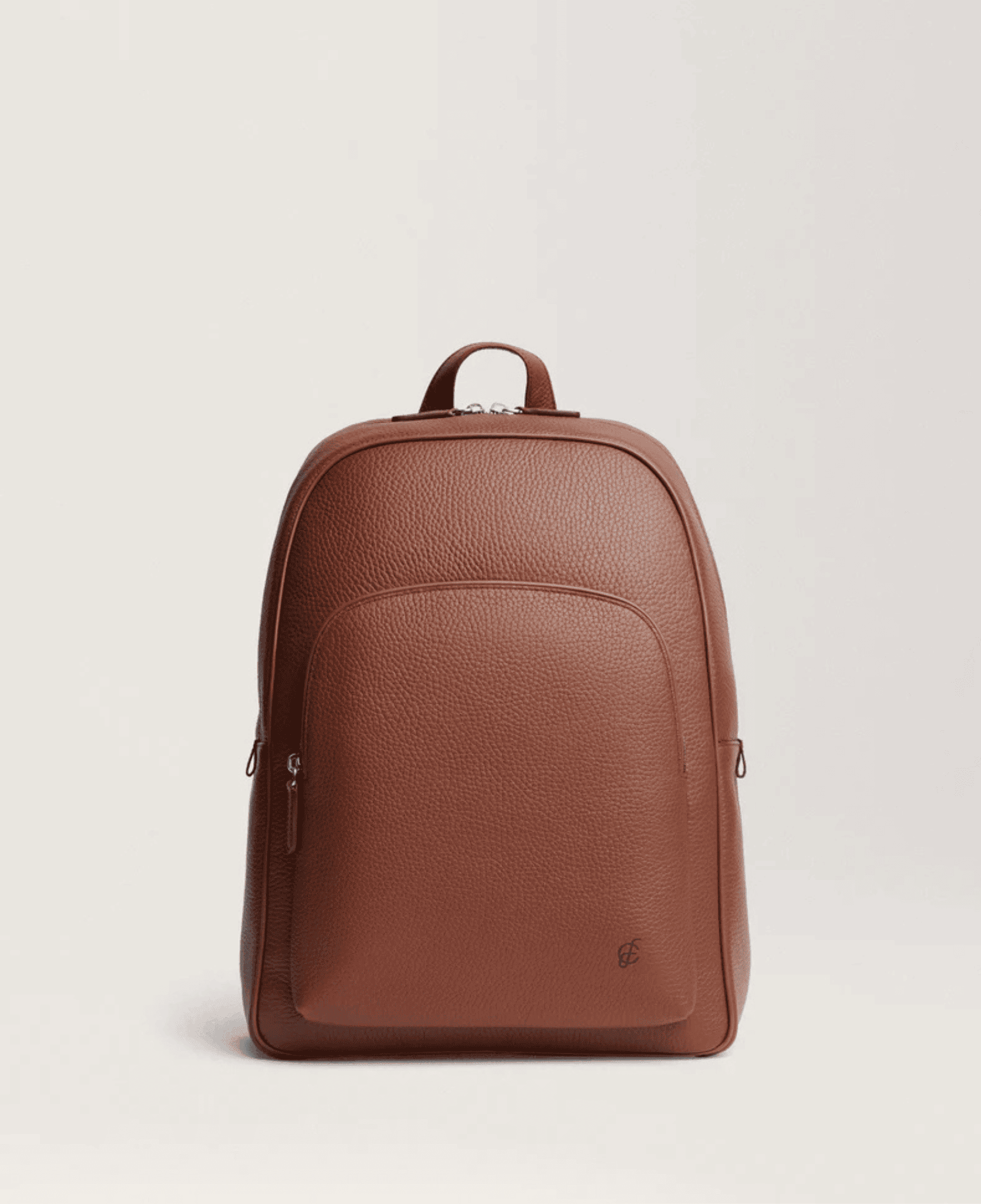 Carl Friedrik Grained Leather Bags - Chestnut | LXURI
