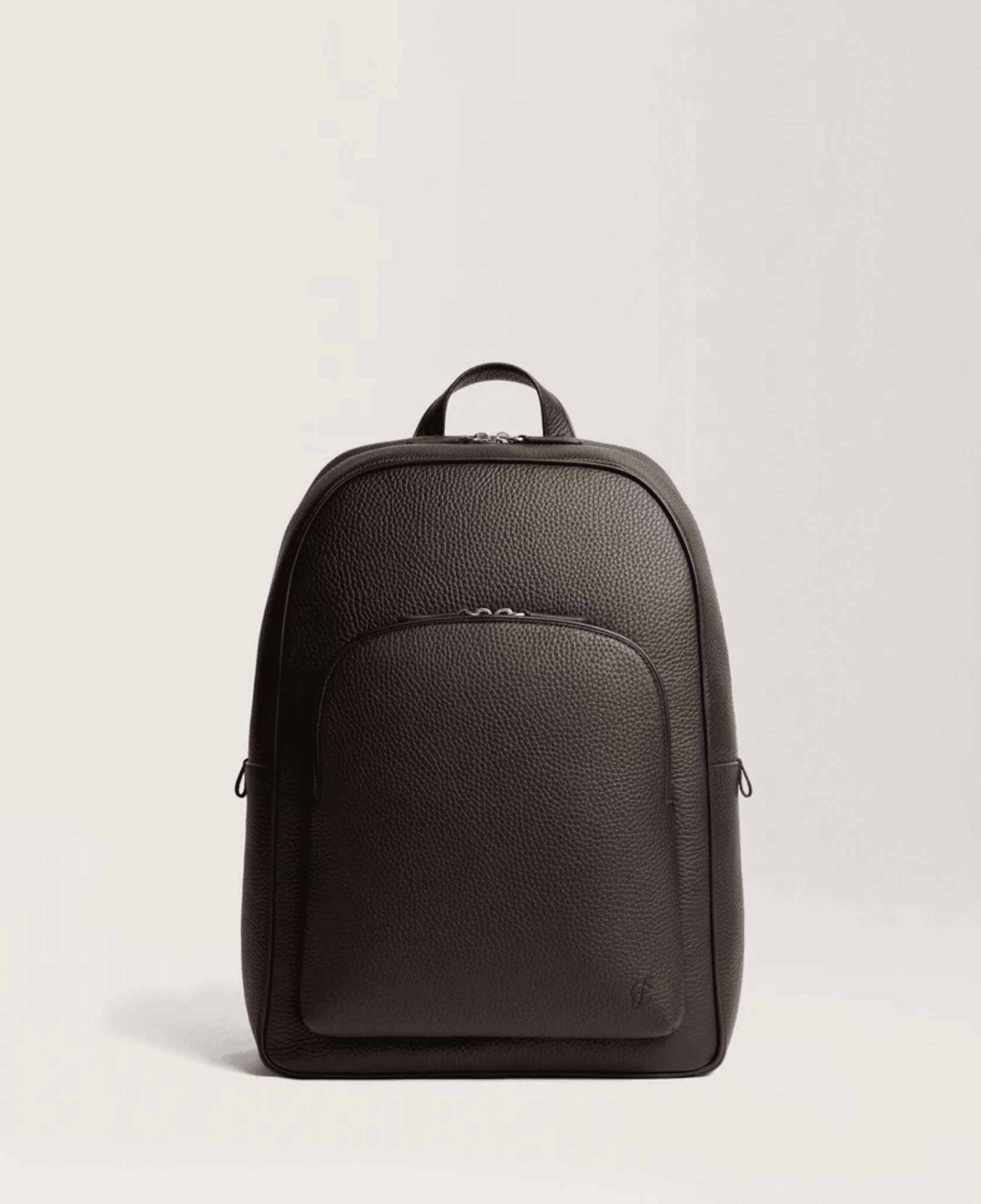 Carl Friedrik Grained Leather Bags - Chocolate | LXURI 