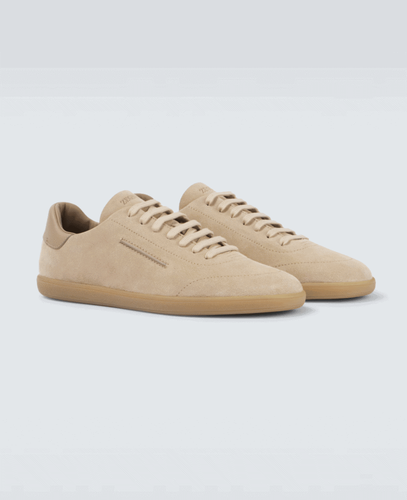 LXURI - Beige Zegna 232 Sneakers