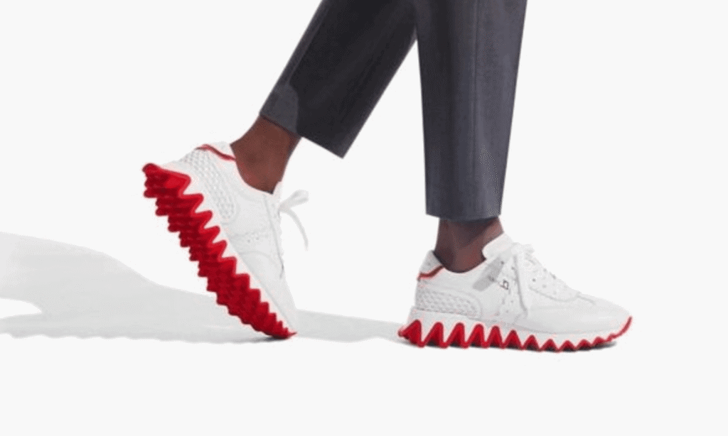 LXURI - Christian Louboutin Loubishark Sneakers: Bold Statement Footwear 