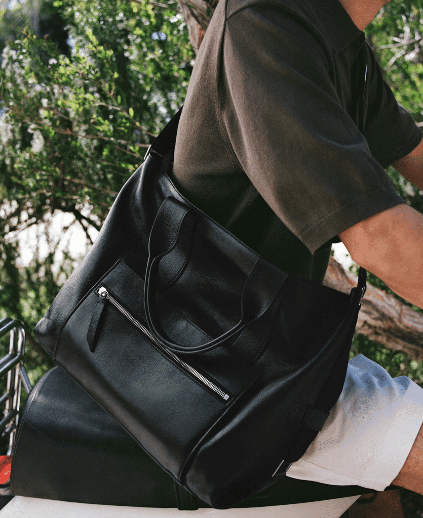 LXURI - Racer Tote: Minimalist Luxury with Urban Edge