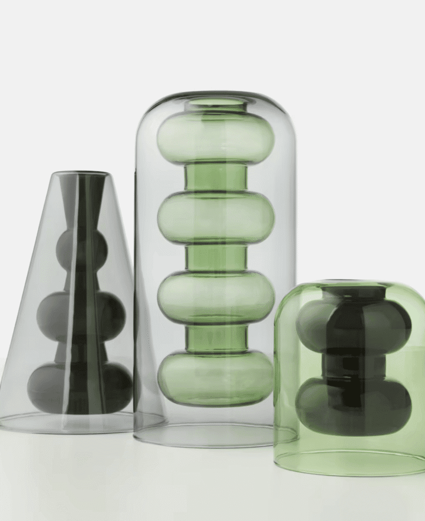 Tom Dixon Bump Tall Glass Vase | LXURI