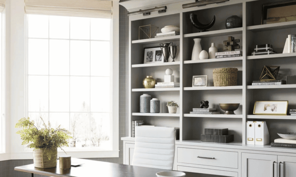 Accent with Designer Lighting | Bookshelf Decor Ideas | LXURI