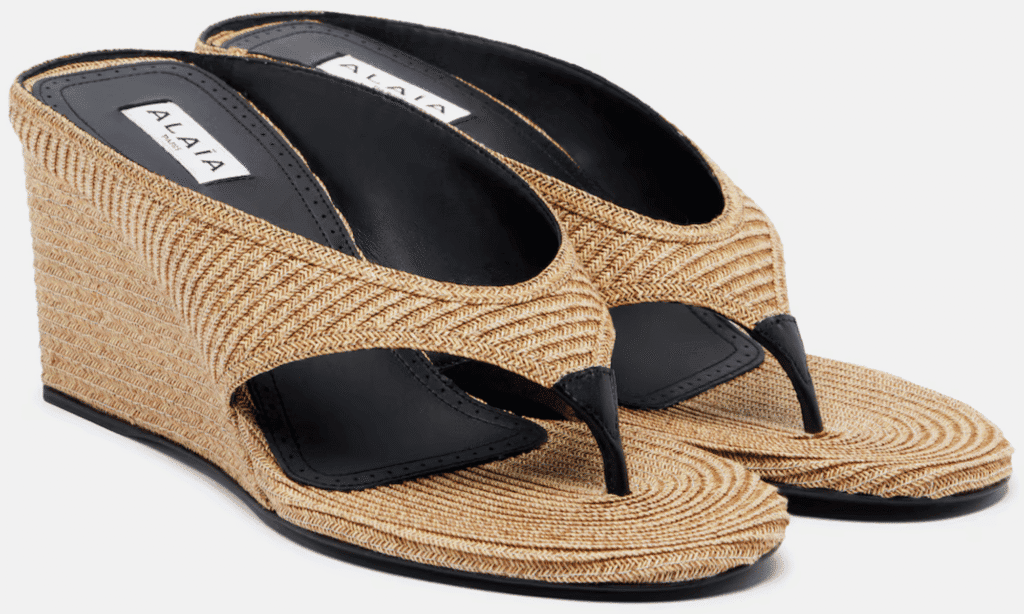 LXURI | Alaïa
Cube Wedge Sandals