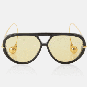 Bottega Veneta Drop Aviator Sunglasses | Shop Mytheresa | LXURI 