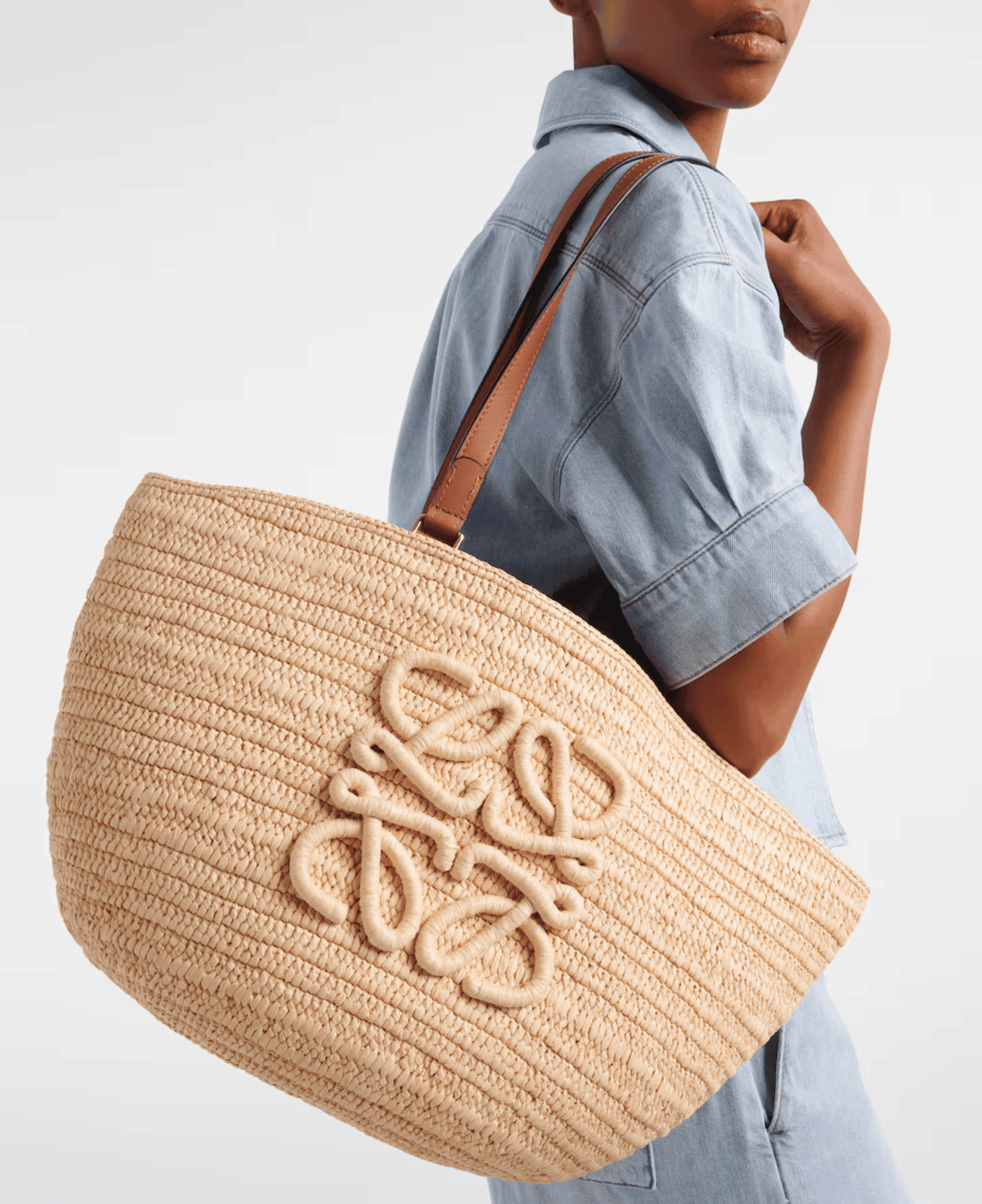 Paula's Ibiza Eclipse Basket Bag by Loewe | LXURI