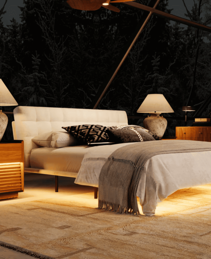 Create Your Perfect Bedroom Retreat with POVISION | LXURI 