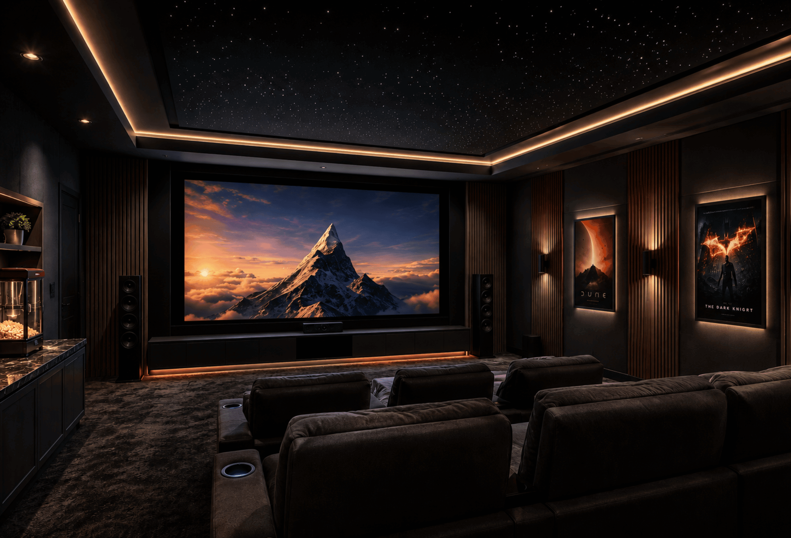 Design the Ultimate Basement Home Theatre | Interior Design Blog by LXURI