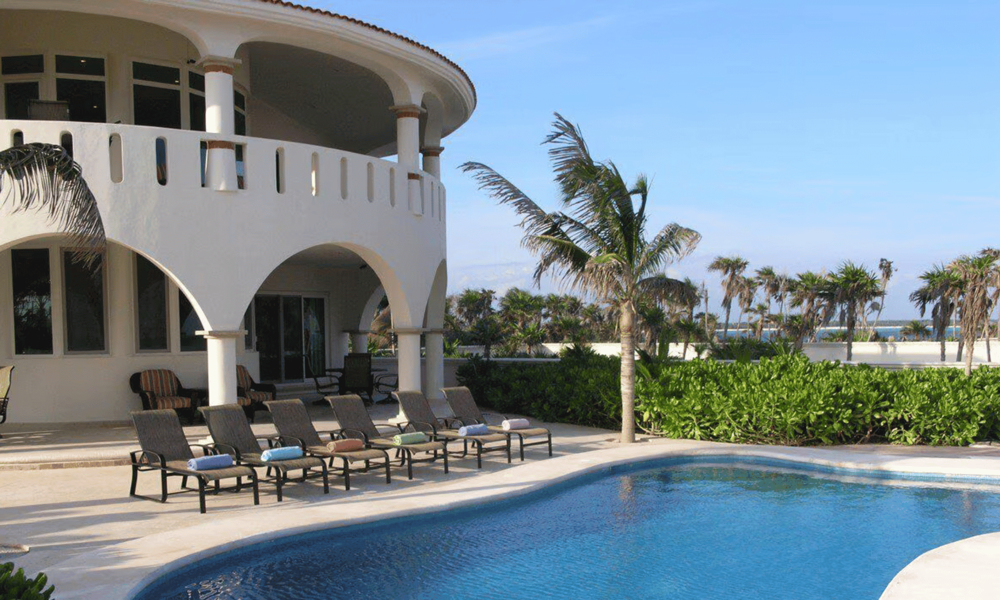 Book this Gorgeous Oceanfront Villa with a Private Pool on Vrbo | LXURI