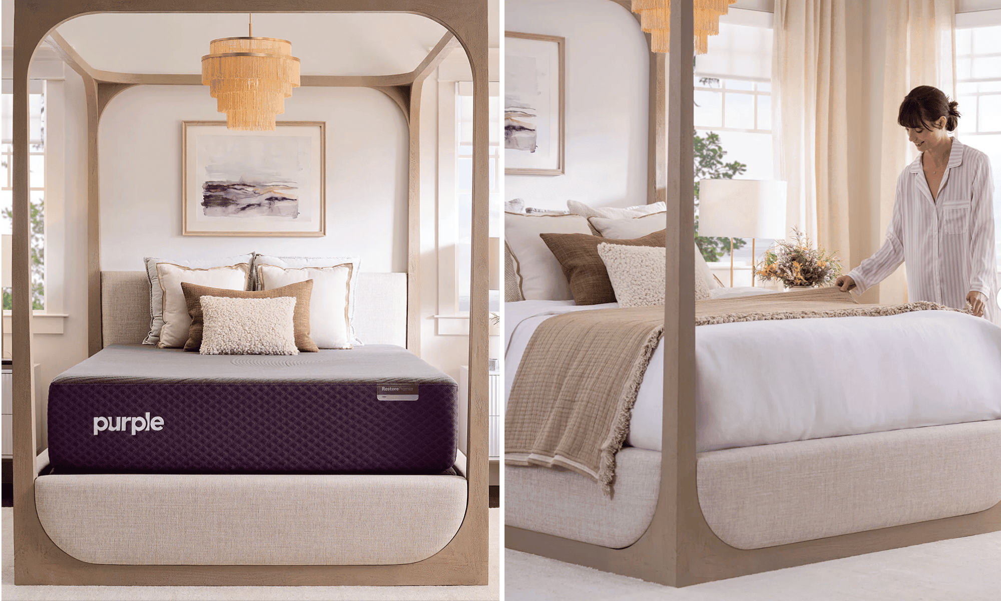 Luxury Mattresses | Purple Restore Premier Firm Mattress | Shop Mattress Warehouse | LXURI Product Review