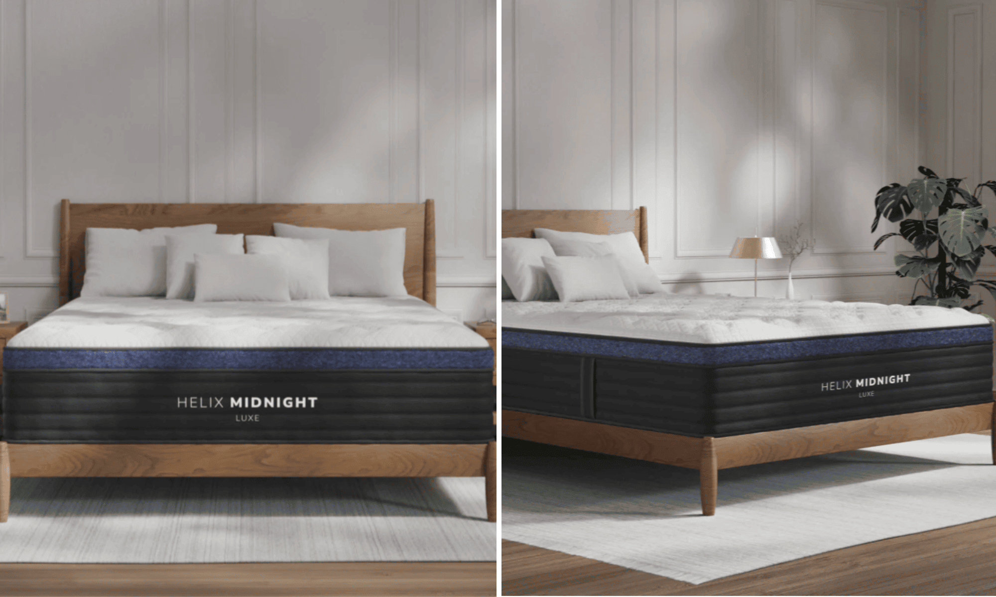 Helix Midnight Luxe Medium Hybrid Mattress | Shop Mattress Warehouse | LXURI