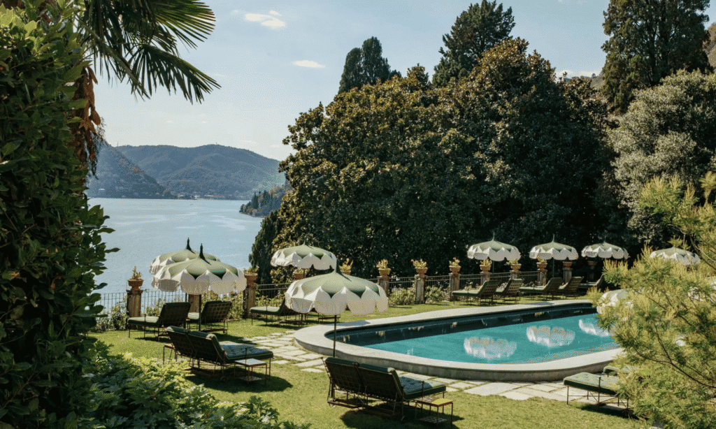 LXURI Travel Blog | The Lenendary Pool at Passalacqua Lake Como
