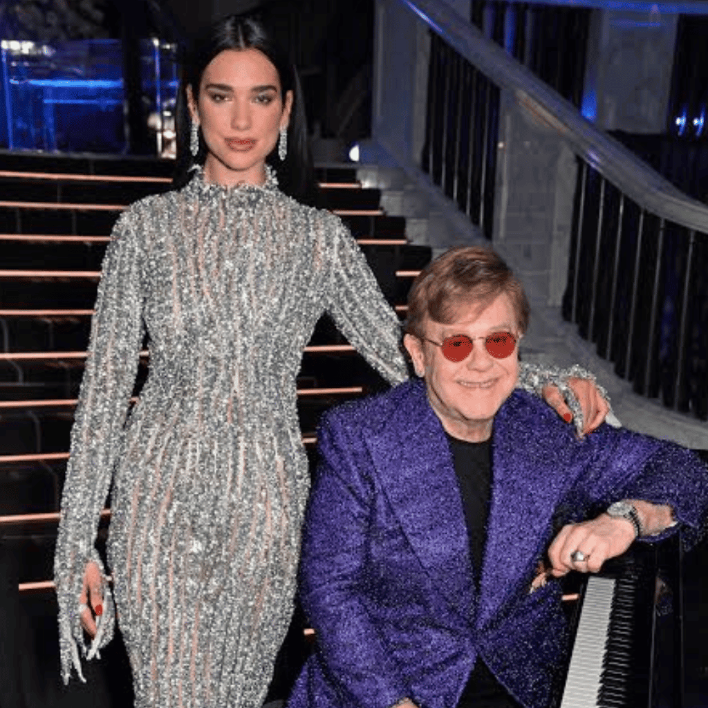 Sir Elton John and Dua Lipa - Collaborations with Contemporary Artists 