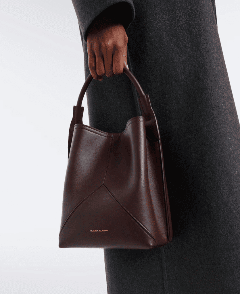 The Best Burgundy Designer Handbags for Fall 2026 | Victoria Beckham: Victoria Leather Bucket Bag