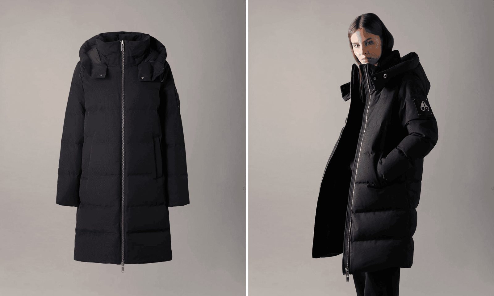 Banff Down Parka: Streamlined Mid-Thigh Coverage
