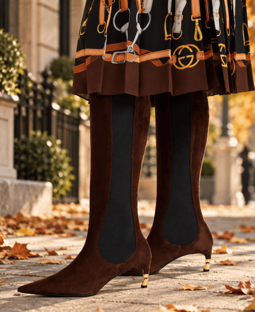 How to Style Brown and Latte Boots