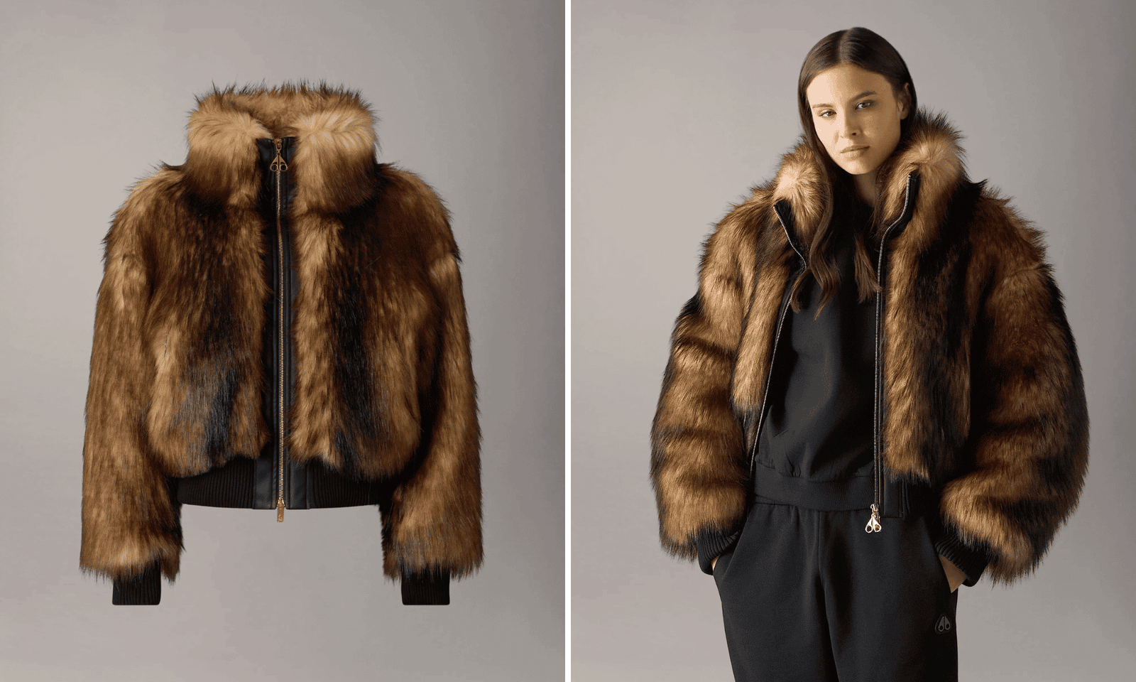 Jill Faux Fur Bomber: Plush Texture With Bold Presence