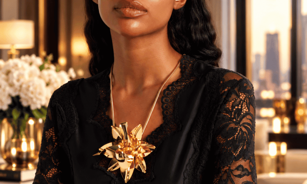 The Rabanne Brass Necklace - Fall 2026 Jewelry Trends